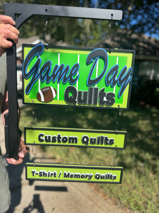 Custom Hanging Shop Signs
