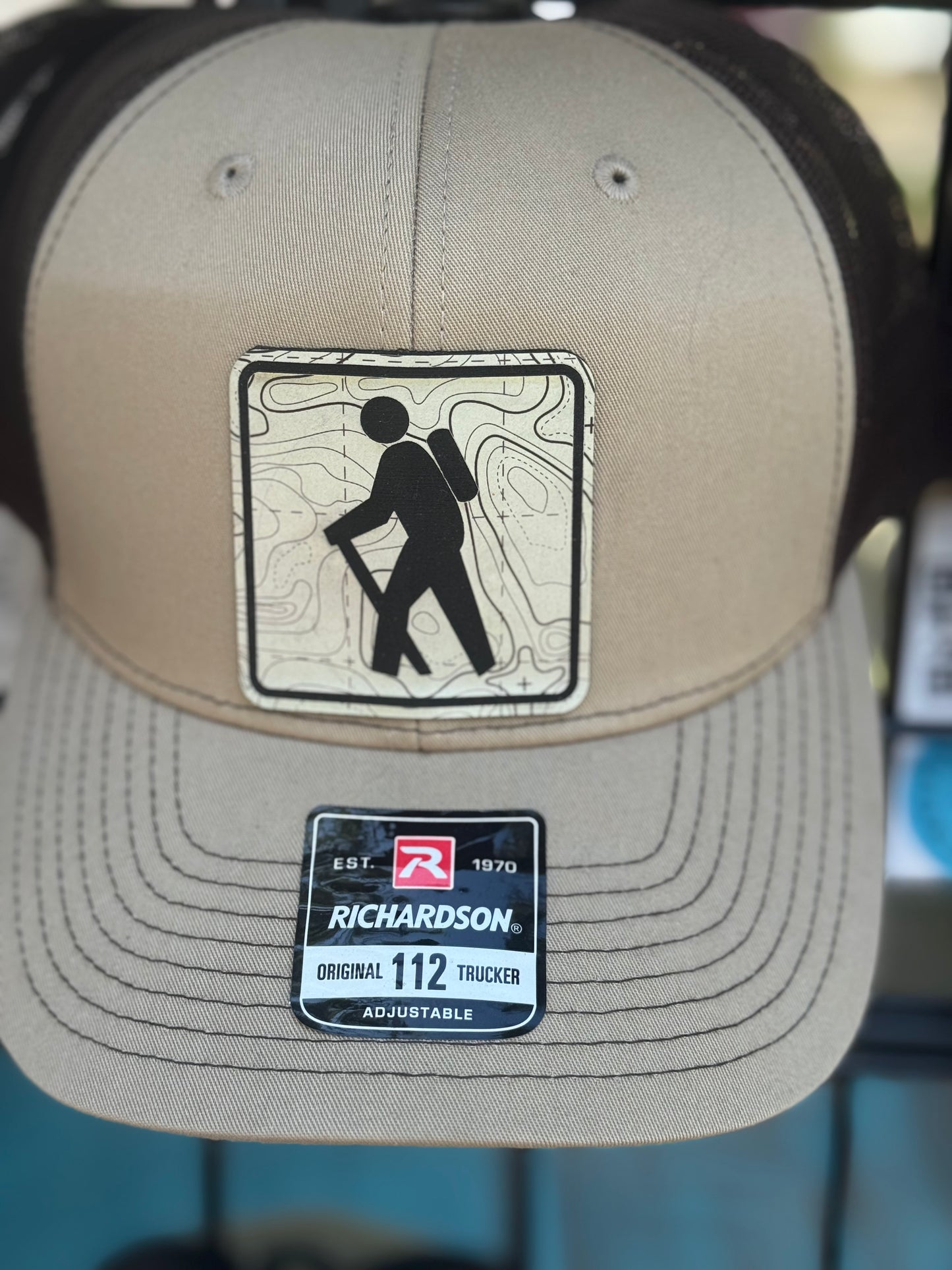 Laser Etched Patch Trucker Cap- Custom