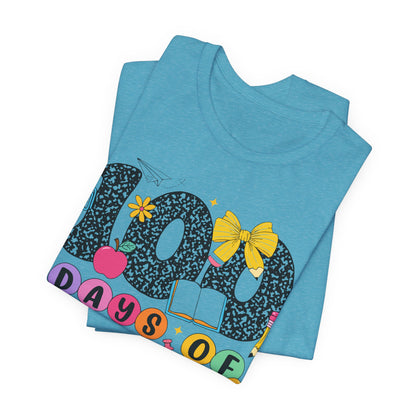 100 Days of School T-Shirt | Custom Kids Celebration Tee