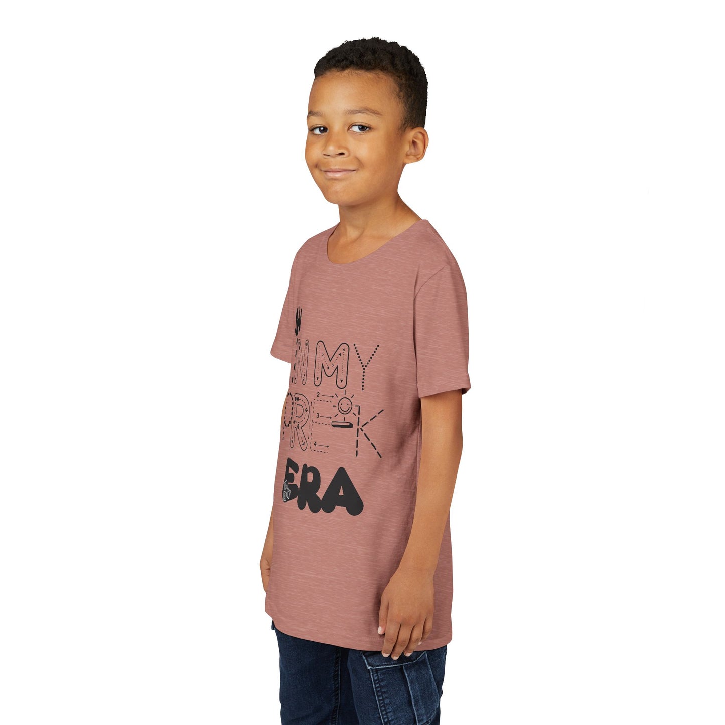 Trendy Youth Tee - 'In My Pre-K  Era' Short Sleeve Shirt, Cool Kids Apparel, Birthday Gift, Summer Style, Youth Fashion