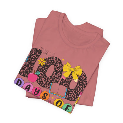 100 Days of School T-Shirt | Custom Kids Celebration Tee