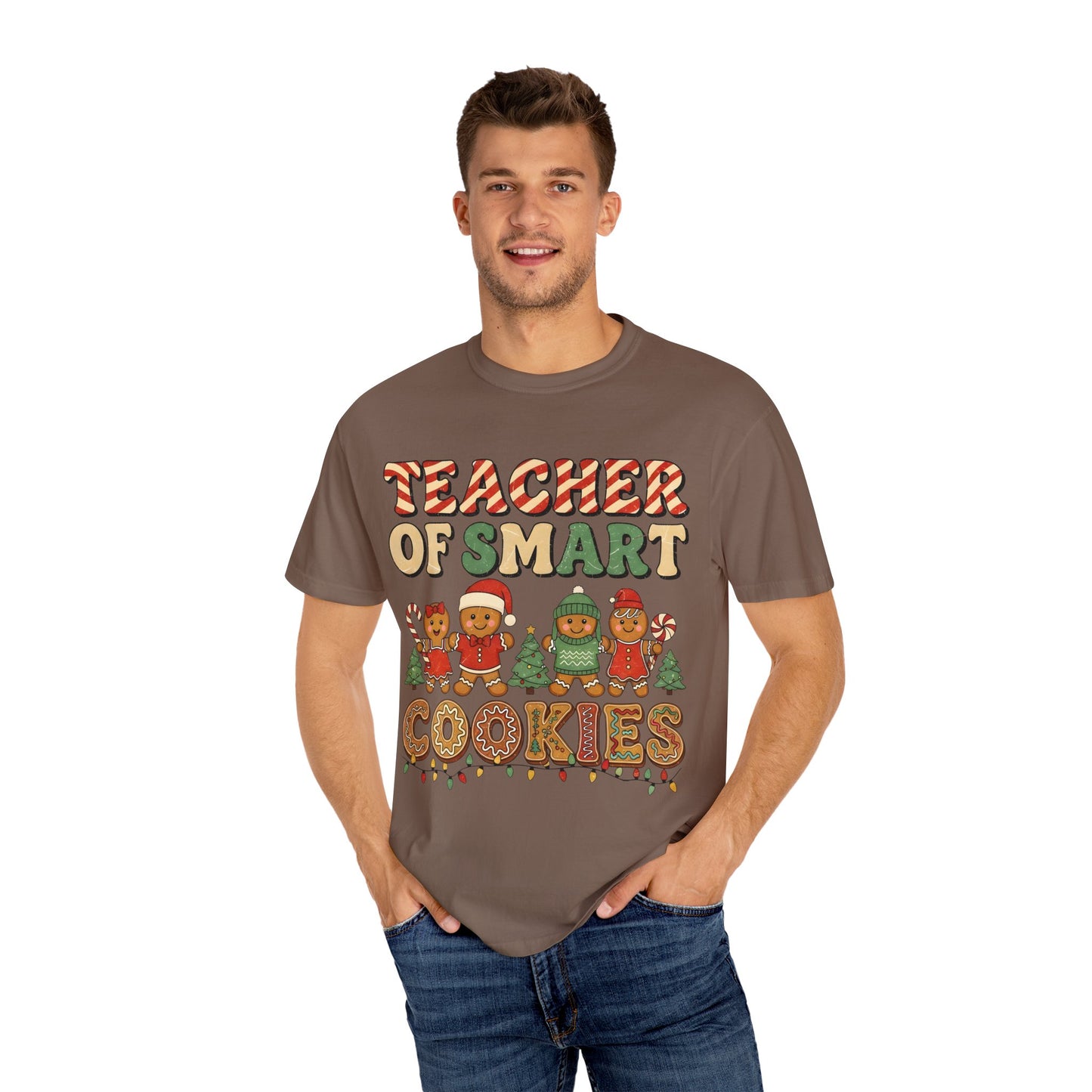 Teacher of Smart Cookies T-shirt | Holiday Gift, Fun Teacher Apparel, Festive Classroom Top, Cute Gift for Educators