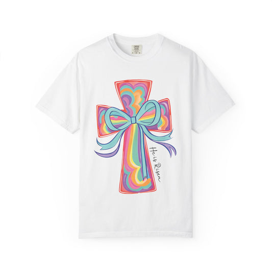 Rainbow Bow Cross T-Shirt