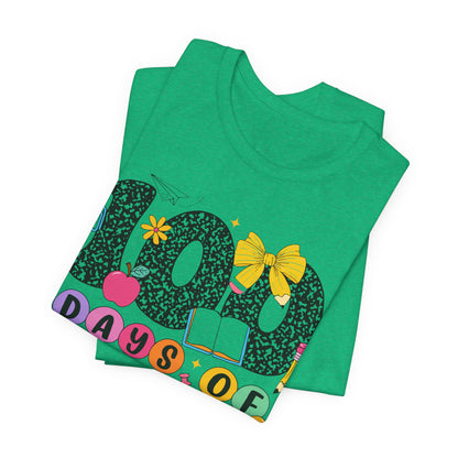 100 Days of School T-Shirt | Custom Kids Celebration Tee