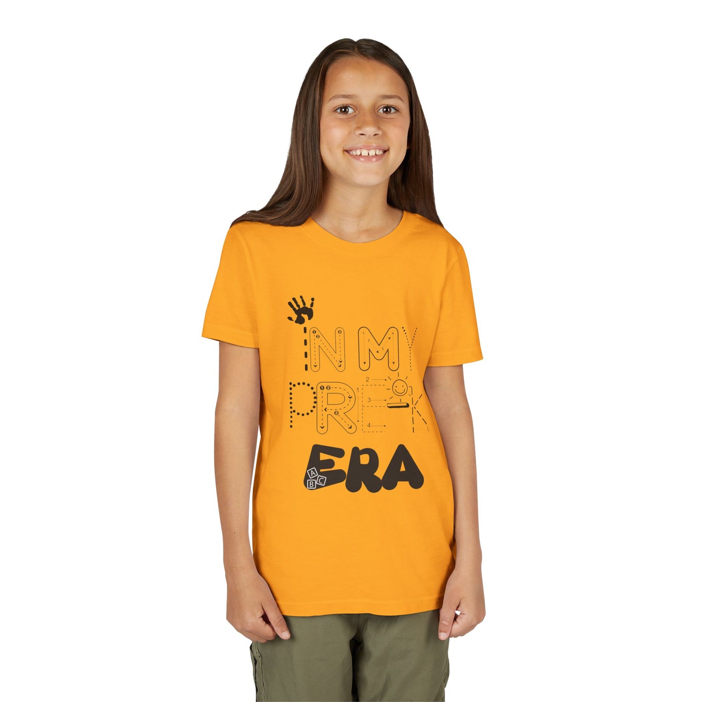 Trendy Youth Tee - 'In My Pre-K  Era' Short Sleeve Shirt, Cool Kids Apparel, Birthday Gift, Summer Style, Youth Fashion