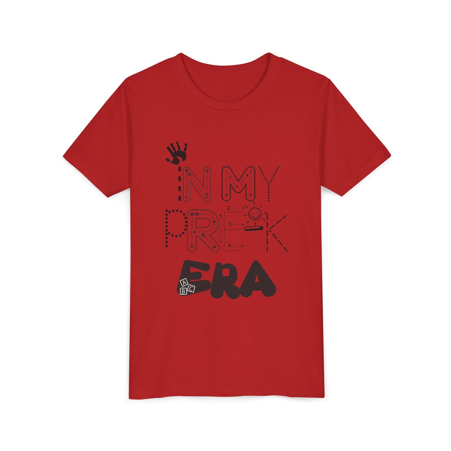 Trendy Youth Tee - 'In My Pre-K  Era' Short Sleeve Shirt, Cool Kids Apparel, Birthday Gift, Summer Style, Youth Fashion