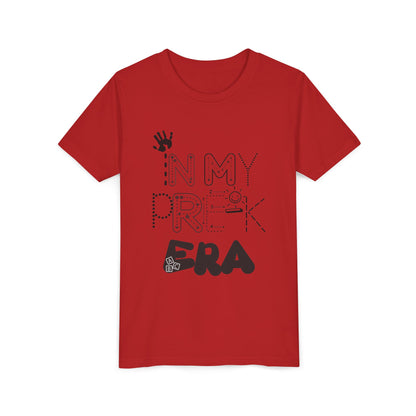Trendy Youth Tee - 'In My Pre-K  Era' Short Sleeve Shirt, Cool Kids Apparel, Birthday Gift, Summer Style, Youth Fashion