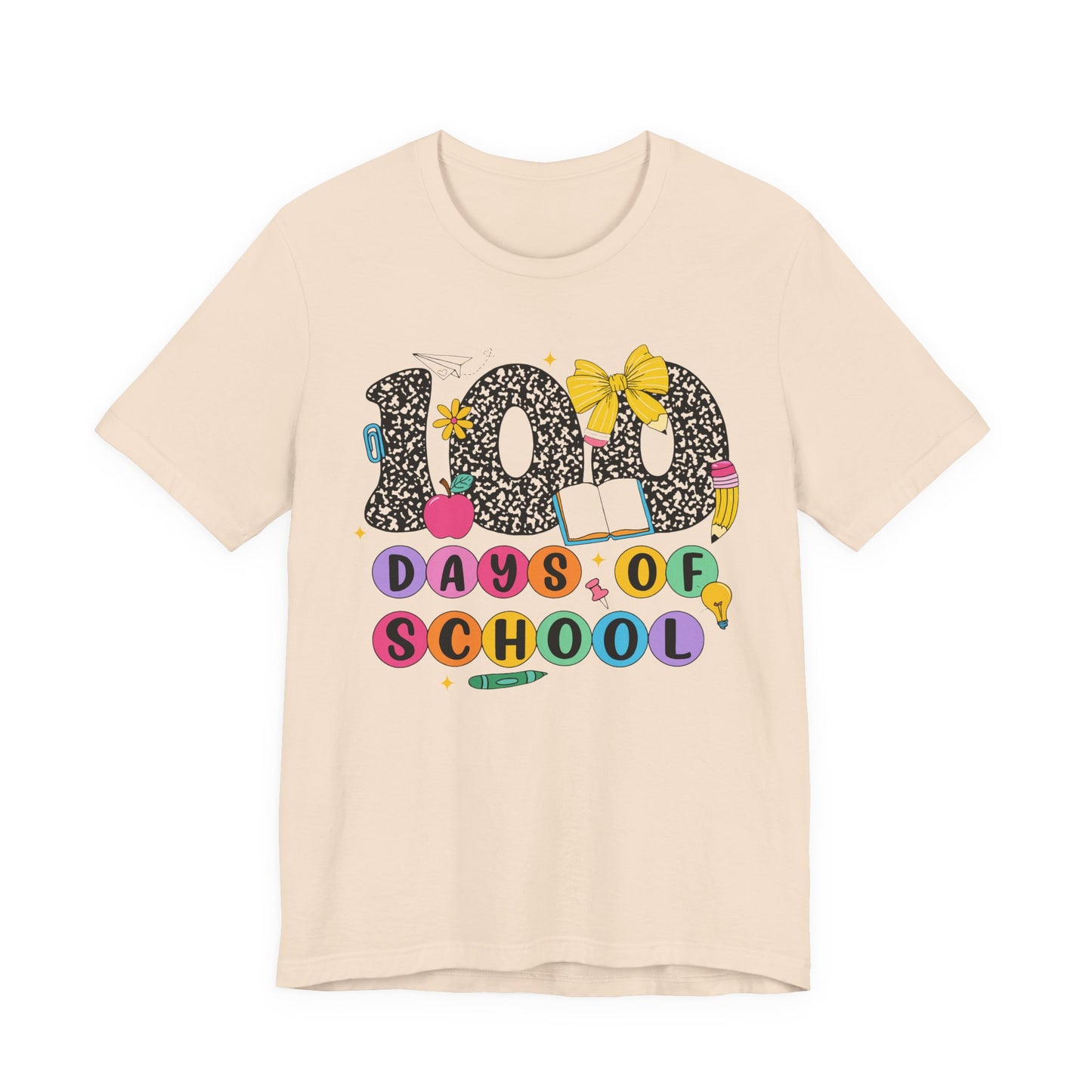 100 Days of School T-Shirt | Custom Kids Celebration Tee