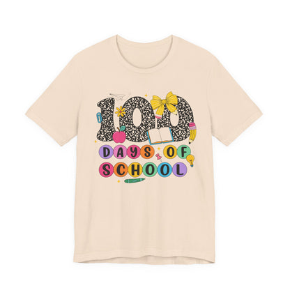 100 Days of School T-Shirt | Custom Kids Celebration Tee