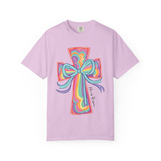 Rainbow Bow Cross T-Shirt