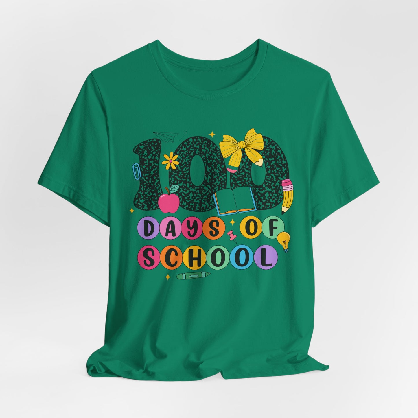 100 Days of School T-Shirt | Custom Kids Celebration Tee