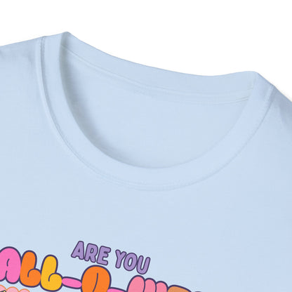 Fall-O-Ween directions teacher T-Shirt - Ghost Design, Halloween Tee, Fall Fashion, Casual Wear, Fun Gift, Seasonal Apparel
