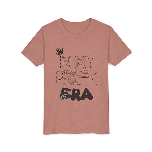Trendy Youth Tee - 'In My Pre-K  Era' Short Sleeve Shirt, Cool Kids Apparel, Birthday Gift, Summer Style, Youth Fashion