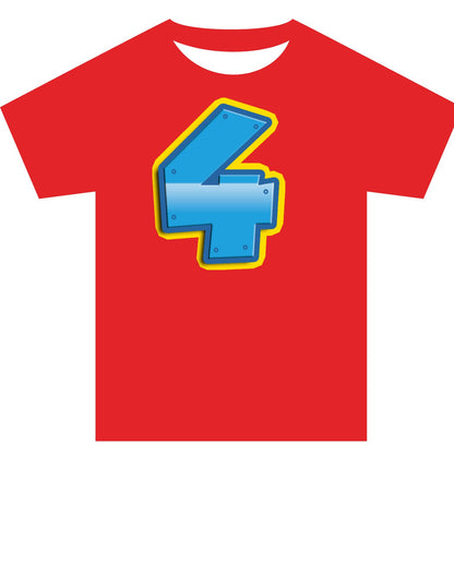 Birthday Boy Family Shirts