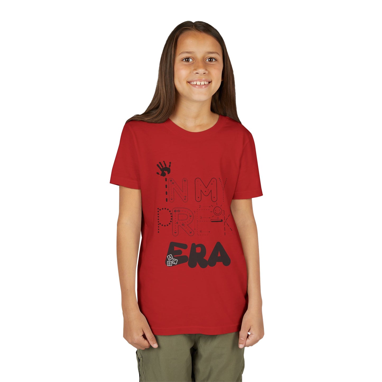 Trendy Youth Tee - 'In My Pre-K  Era' Short Sleeve Shirt, Cool Kids Apparel, Birthday Gift, Summer Style, Youth Fashion