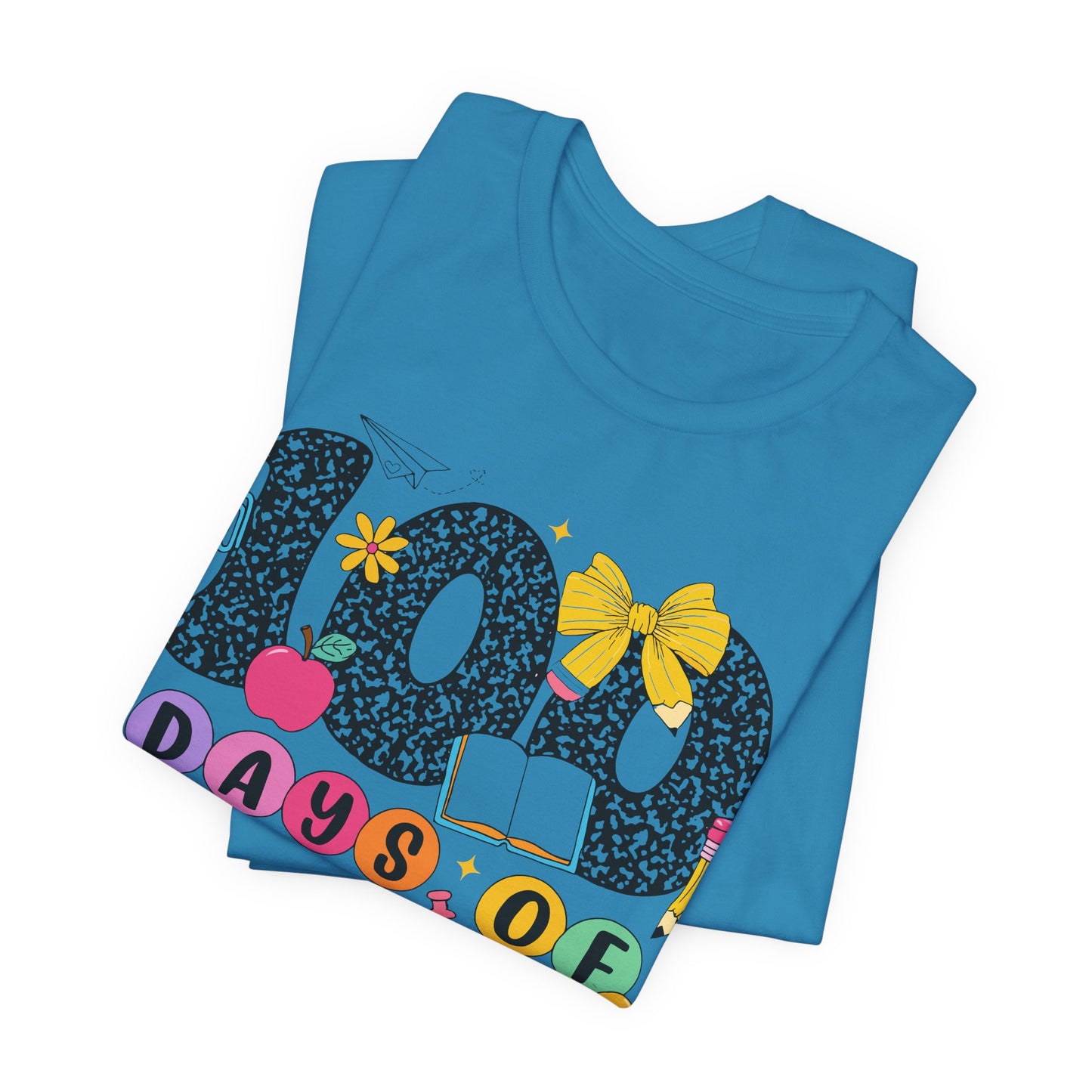 100 Days of School T-Shirt | Custom Kids Celebration Tee