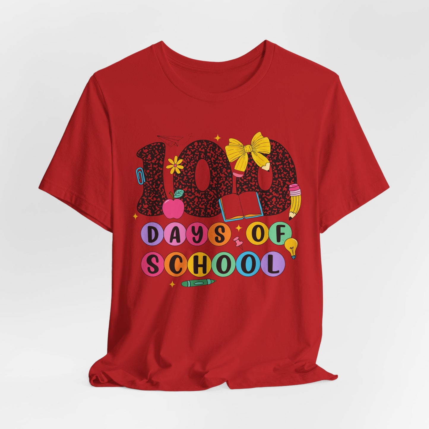100 Days of School T-Shirt | Custom Kids Celebration Tee