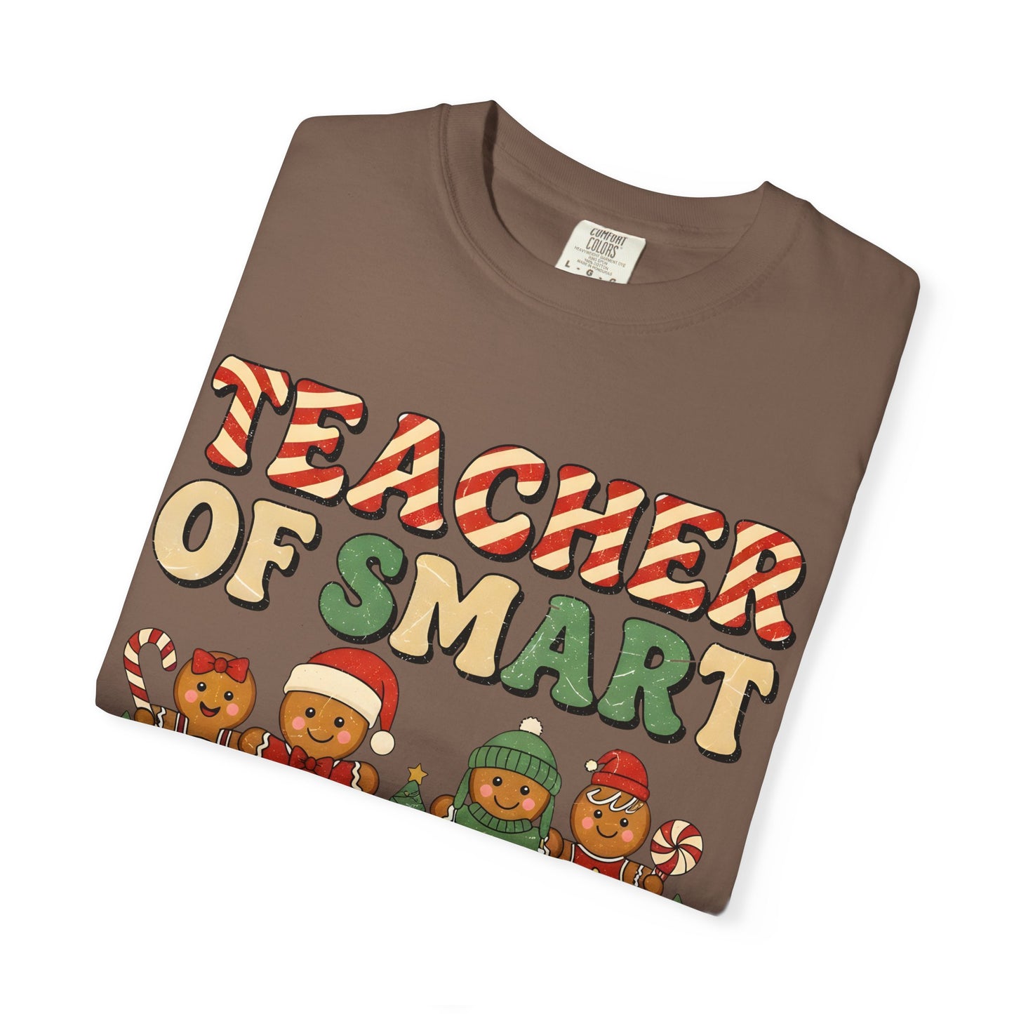 Teacher of Smart Cookies T-shirt | Holiday Gift, Fun Teacher Apparel, Festive Classroom Top, Cute Gift for Educators