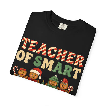 Teacher of Smart Cookies T-shirt | Holiday Gift, Fun Teacher Apparel, Festive Classroom Top, Cute Gift for Educators