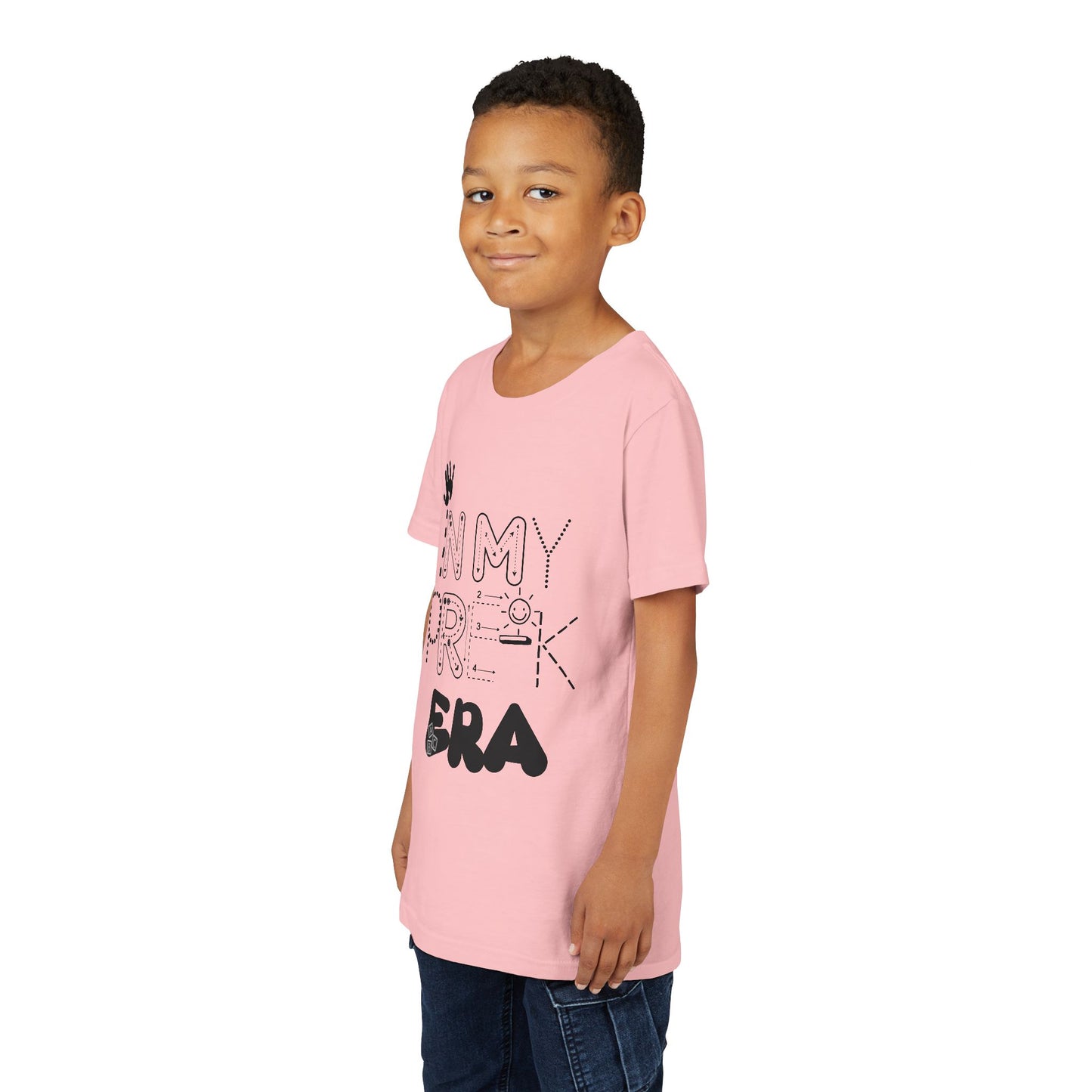 Trendy Youth Tee - 'In My Pre-K  Era' Short Sleeve Shirt, Cool Kids Apparel, Birthday Gift, Summer Style, Youth Fashion
