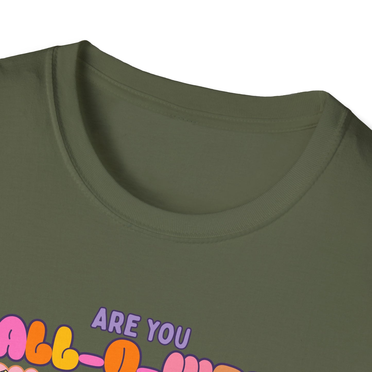 Fall-O-Ween directions teacher T-Shirt - Ghost Design, Halloween Tee, Fall Fashion, Casual Wear, Fun Gift, Seasonal Apparel