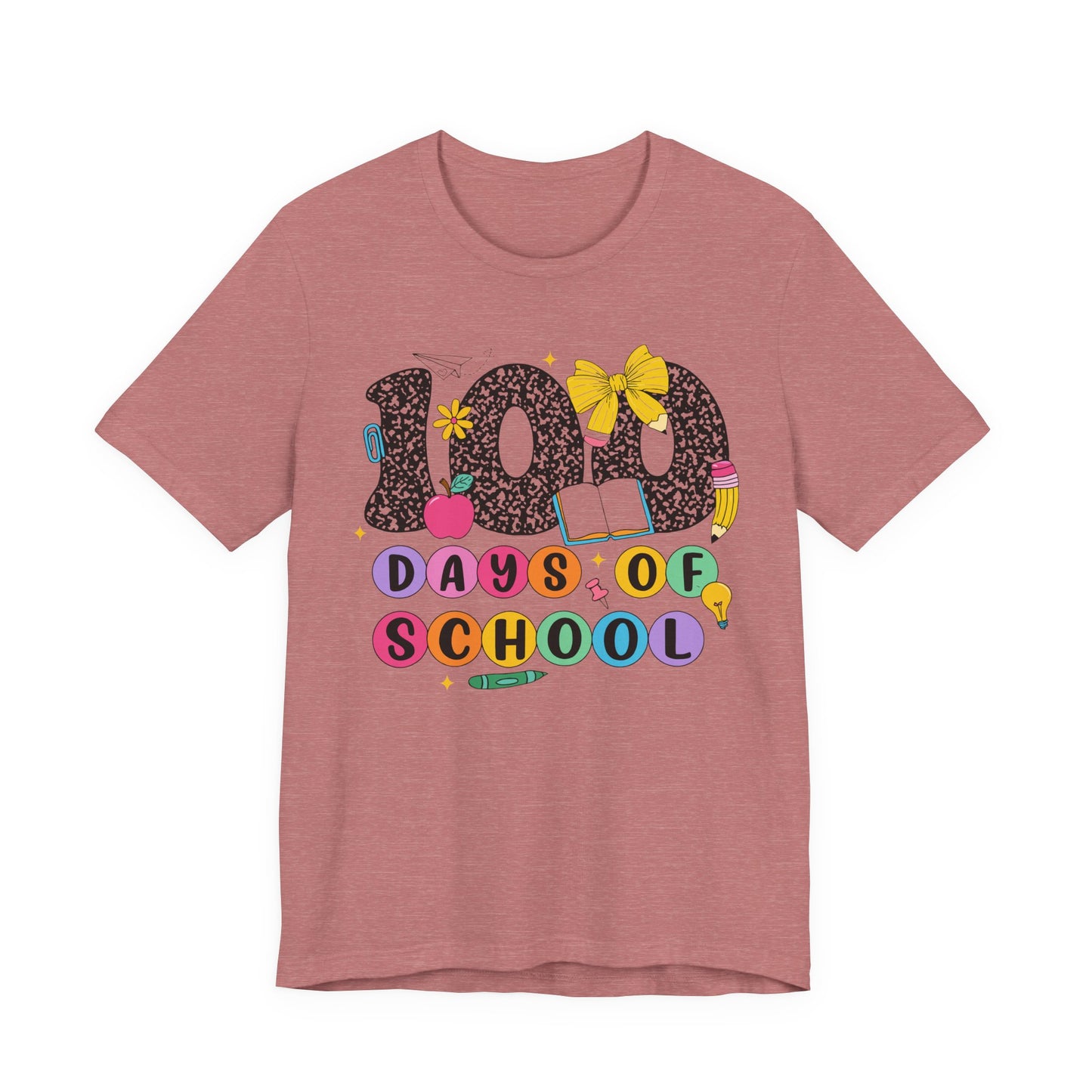100 Days of School T-Shirt | Custom Kids Celebration Tee