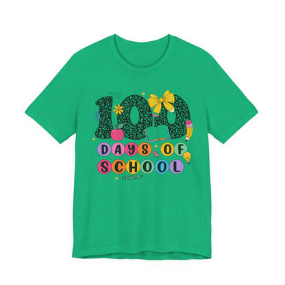 100 Days of School T-Shirt | Custom Kids Celebration Tee