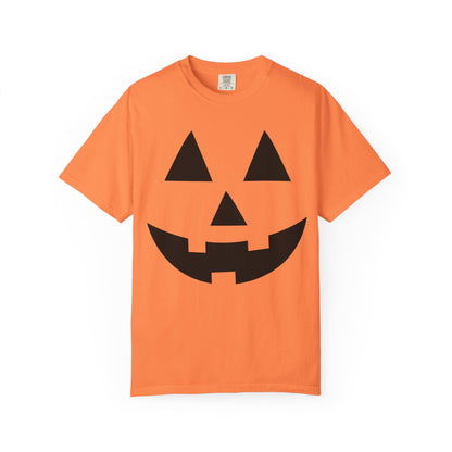 Halloween Pumpkin T-Shirt, Unisex Tee, Festive Apparel, Fall Fashion, Spooky Season Shirt, Trick or Treat Gift