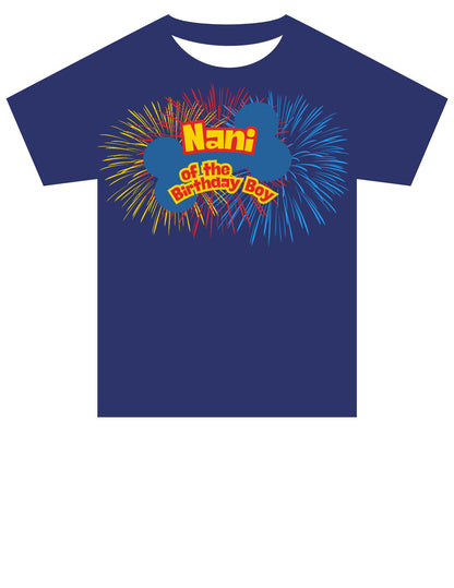 Birthday Boy Family Shirts