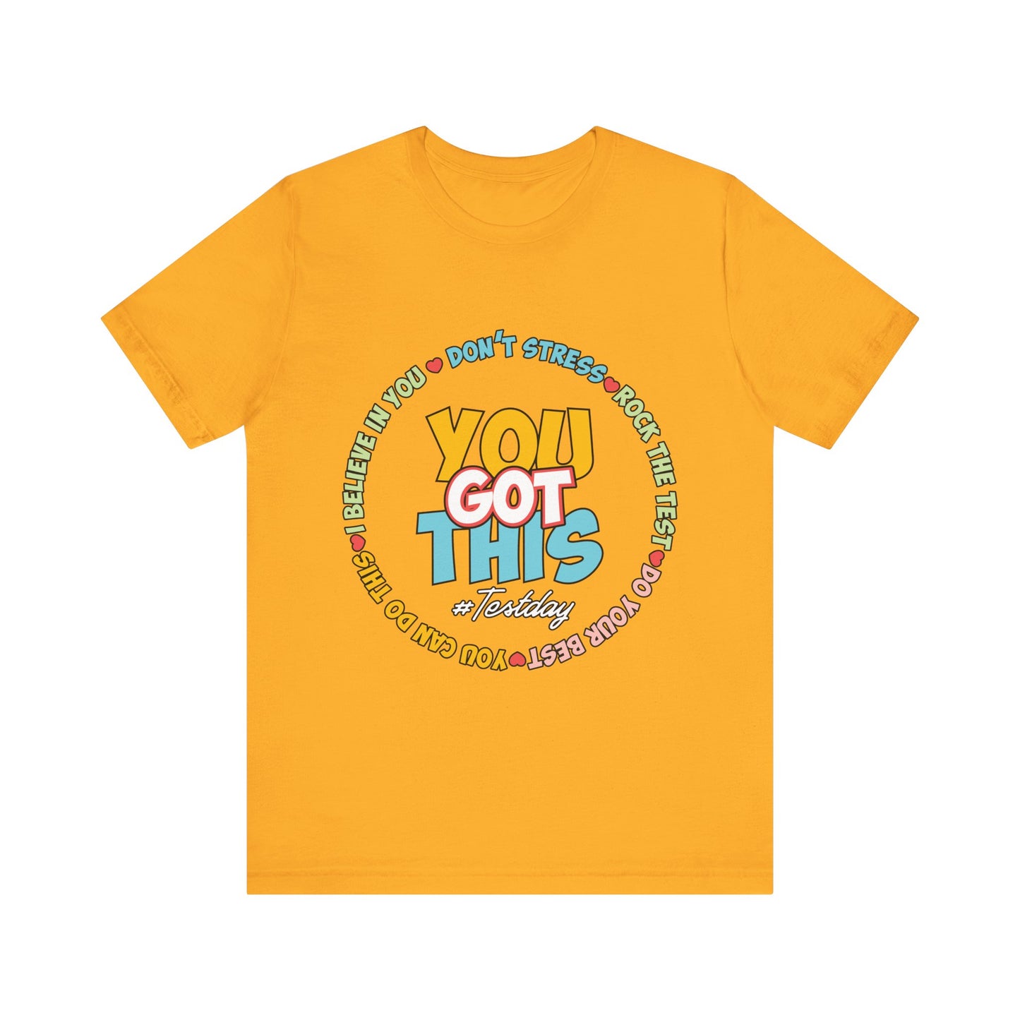 You Got This Tee — Encouraging Retro Graphic Motivational Shirt for Students & Test Takers