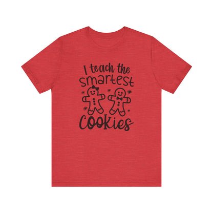 Cute Teacher T-Shirt, Unisex Jersey Tee, Gift for Educators, Funny Cookie Teacher Shirt, Back to School, Classroom Apparel