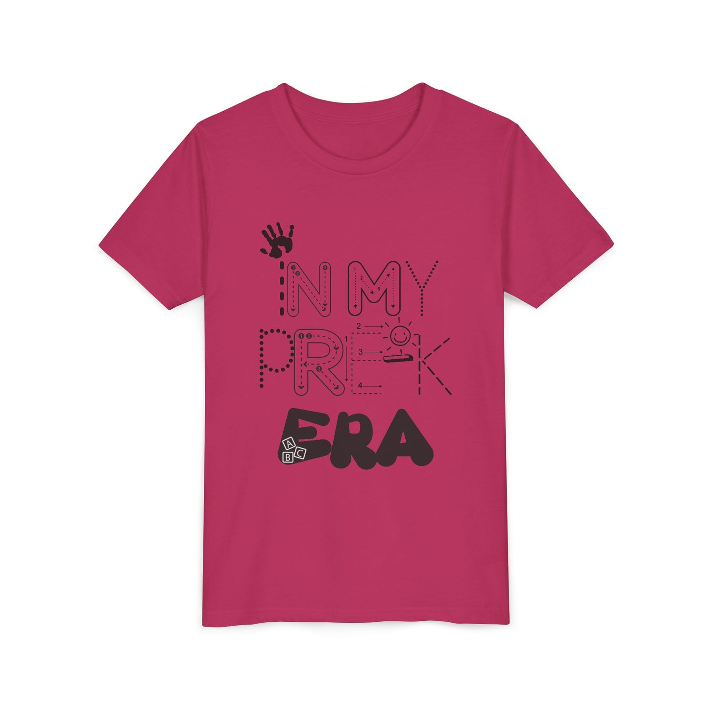 Trendy Youth Tee - 'In My Pre-K  Era' Short Sleeve Shirt, Cool Kids Apparel, Birthday Gift, Summer Style, Youth Fashion