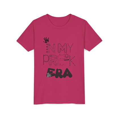 Trendy Youth Tee - 'In My Pre-K  Era' Short Sleeve Shirt, Cool Kids Apparel, Birthday Gift, Summer Style, Youth Fashion