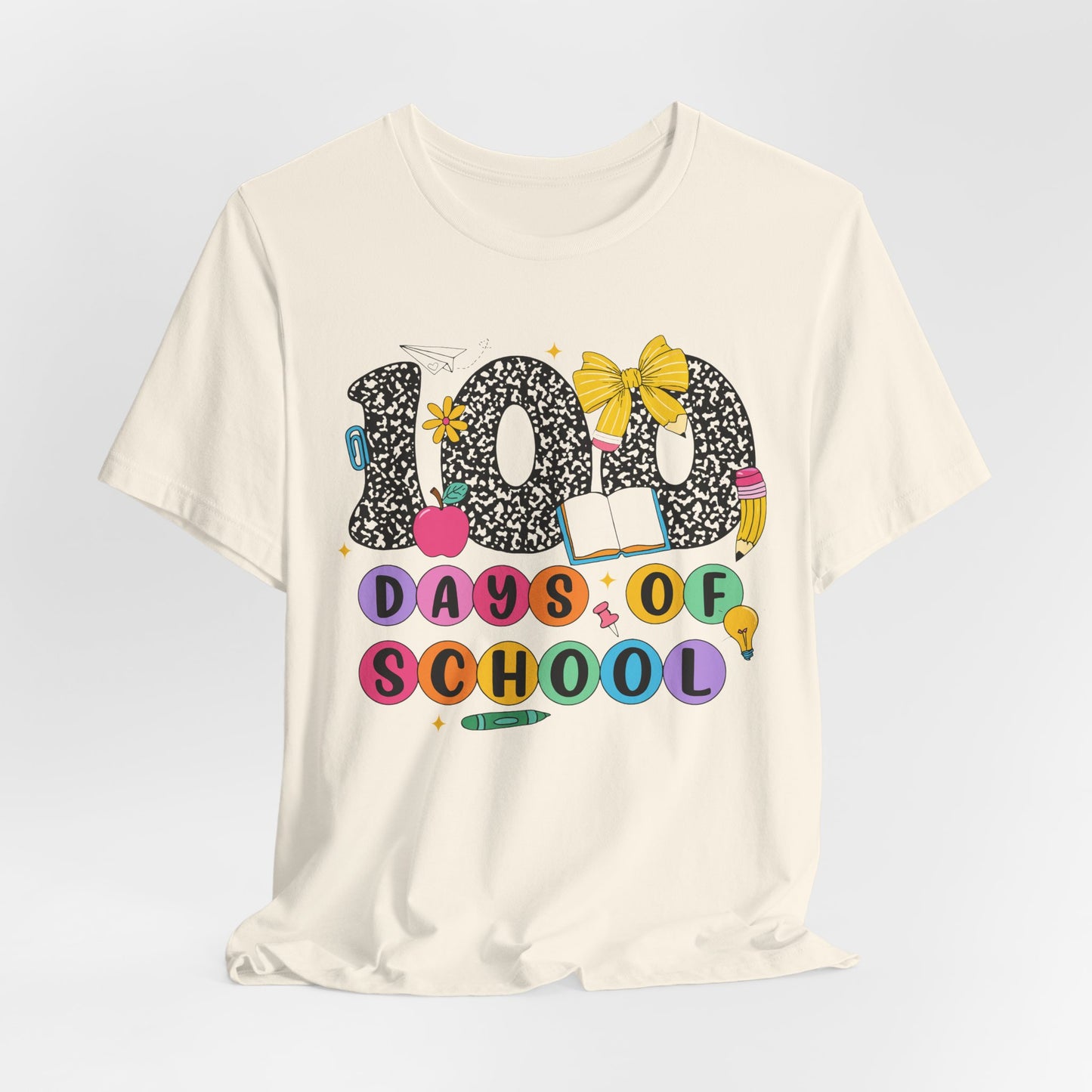 100 Days of School T-Shirt | Custom Kids Celebration Tee