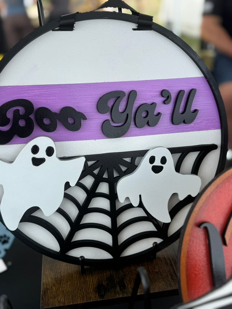Hand Painted, Laser Cut Novelty Signs