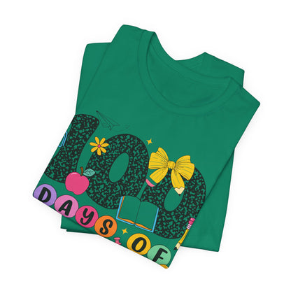 100 Days of School T-Shirt | Custom Kids Celebration Tee