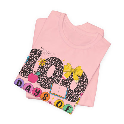 100 Days of School T-Shirt | Custom Kids Celebration Tee