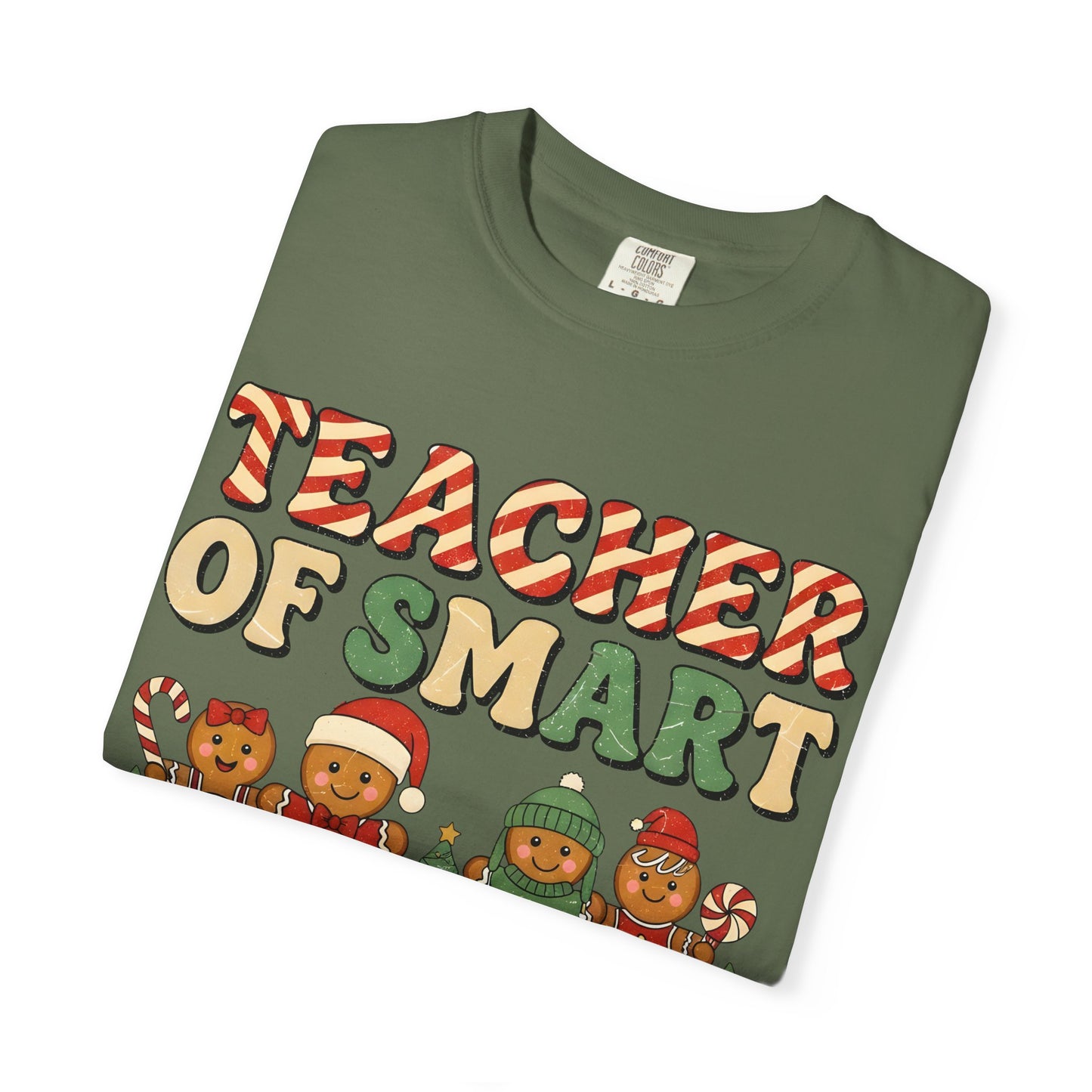 Teacher of Smart Cookies T-shirt | Holiday Gift, Fun Teacher Apparel, Festive Classroom Top, Cute Gift for Educators