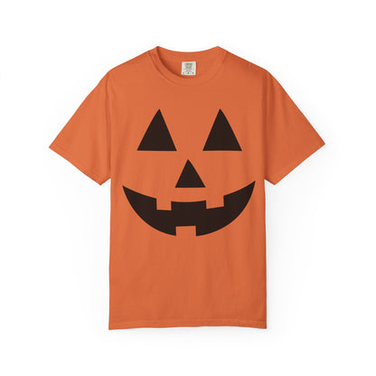 Halloween Pumpkin T-Shirt, Unisex Tee, Festive Apparel, Fall Fashion, Spooky Season Shirt, Trick or Treat Gift