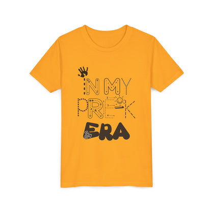 Trendy Youth Tee - 'In My Pre-K  Era' Short Sleeve Shirt, Cool Kids Apparel, Birthday Gift, Summer Style, Youth Fashion