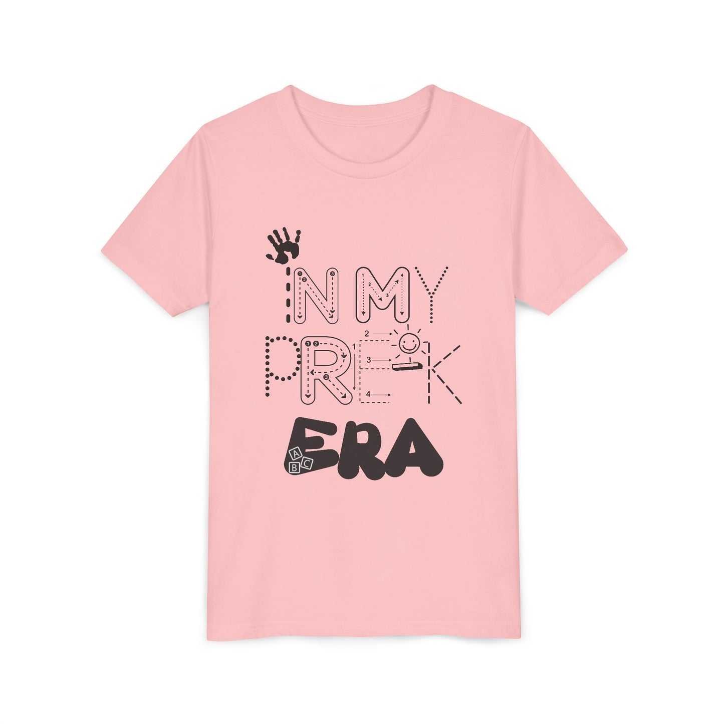 Trendy Youth Tee - 'In My Pre-K  Era' Short Sleeve Shirt, Cool Kids Apparel, Birthday Gift, Summer Style, Youth Fashion
