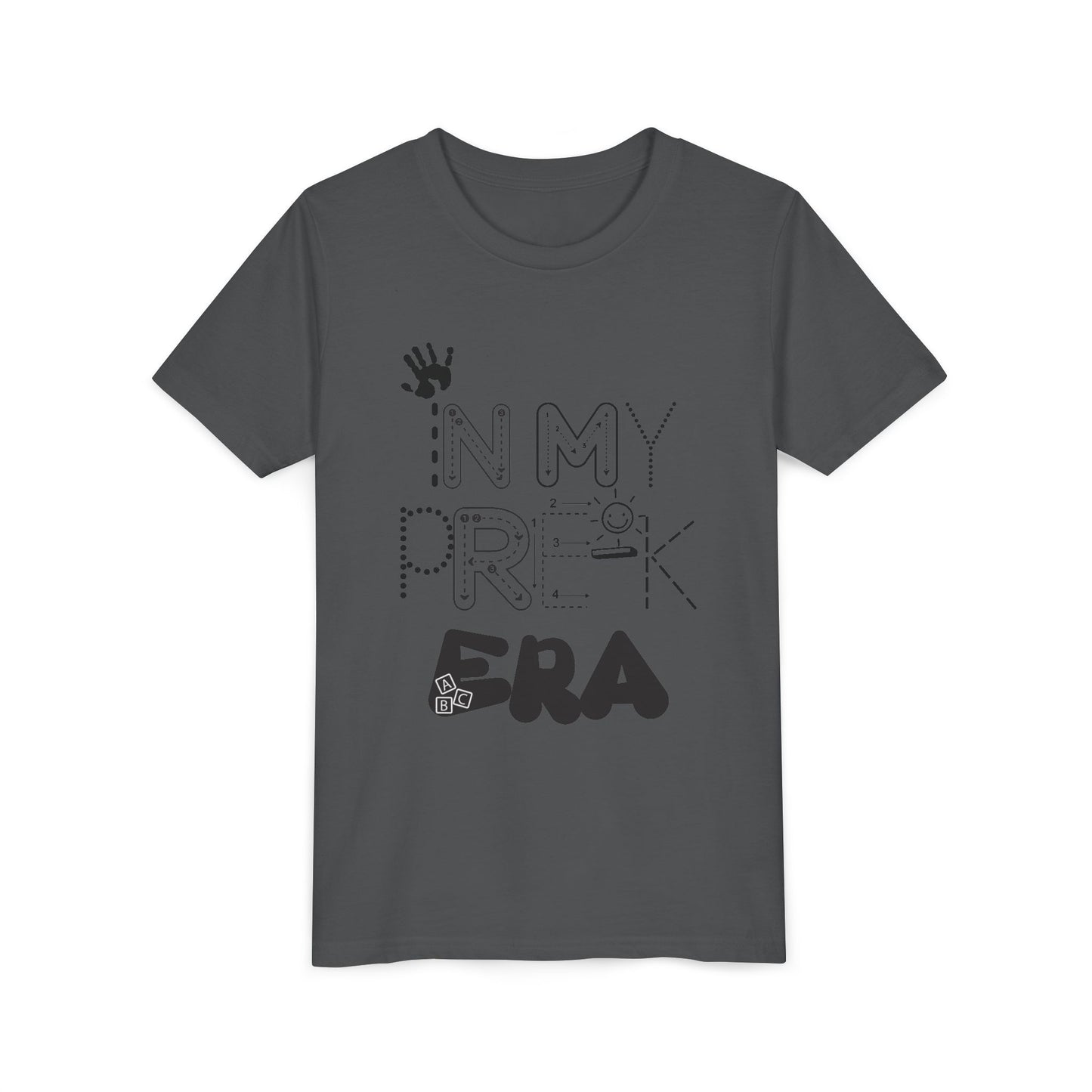Trendy Youth Tee - 'In My Pre-K  Era' Short Sleeve Shirt, Cool Kids Apparel, Birthday Gift, Summer Style, Youth Fashion