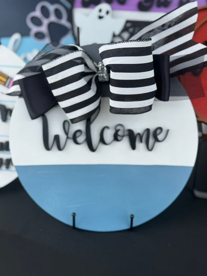 Hand Painted, Laser Cut Novelty Signs