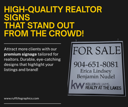 Custom Realtor Signs | Real Estate Yard Signs & Open House Signage