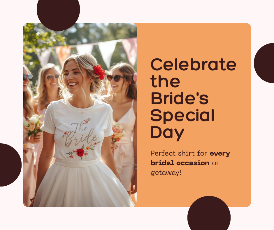 Bridal Party Shirts for Bachelorette Weekends & Wedding Events