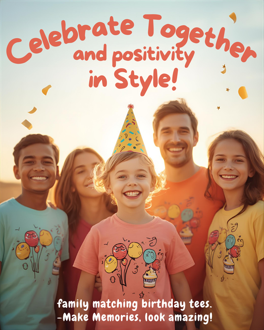 Matching Family Birthday Shirts for a Celebration to Remember