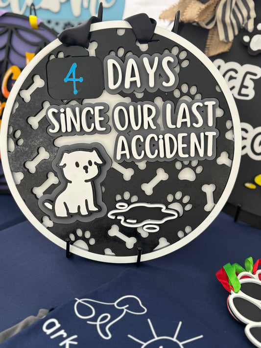 Days Since Last Accident Sign