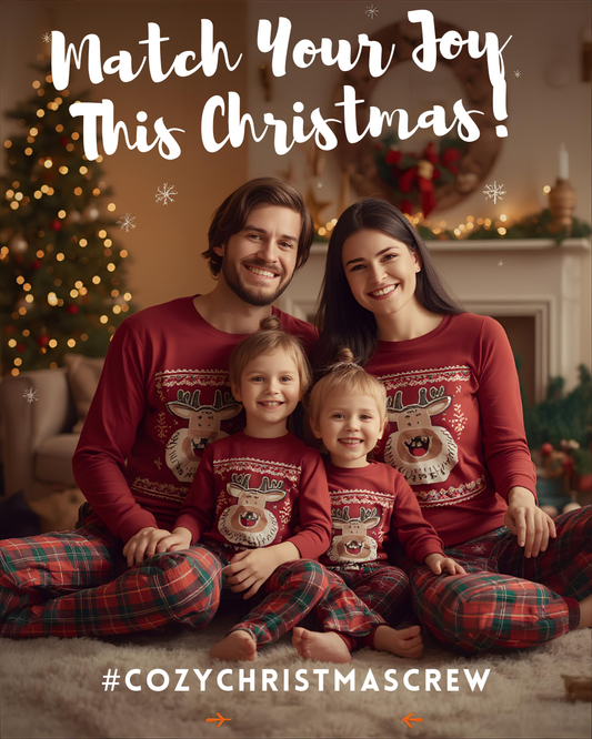 Matching Family Christmas Shirts for Holiday Photos & Gatherings