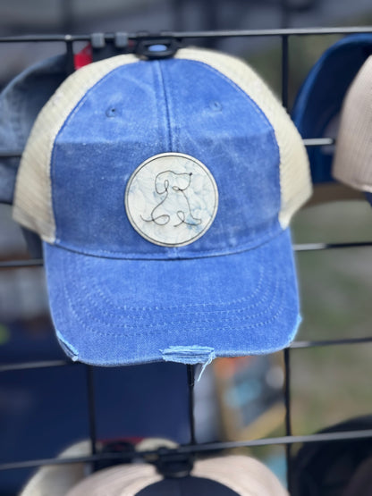 Laser Etched Patch Trucker Cap- Custom