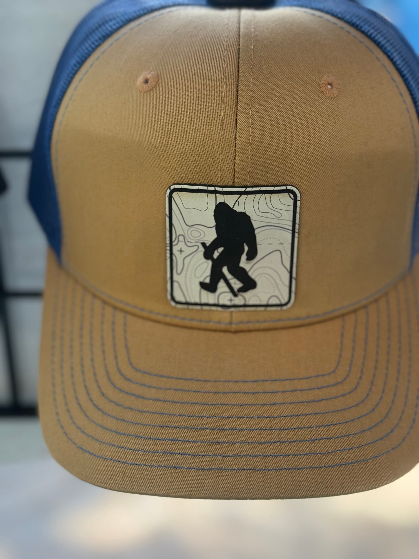 Laser Etched Patch Trucker Cap- Custom